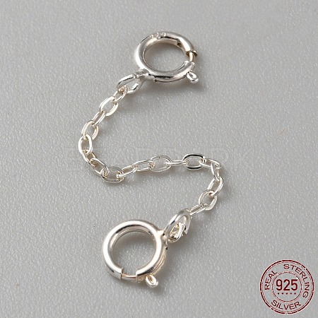 Sterling Silver Chain Extender STER-WH0010-35B-S-1