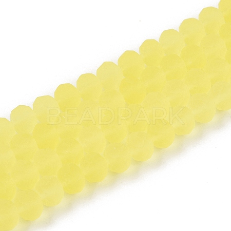 Transparent Glass Beads Strands LS-EGLA-A044-T8mm-MD29-1
