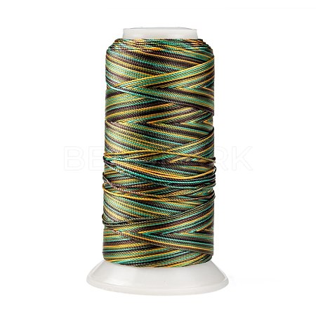 Segment Dyed Round Polyester Sewing Thread OCOR-Z001-B-12-1