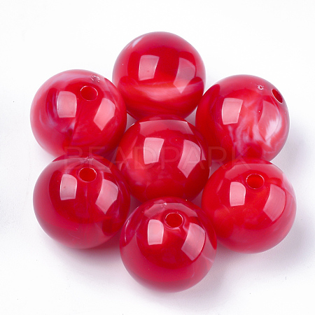Acrylic Beads OACR-T008-11A-03-1