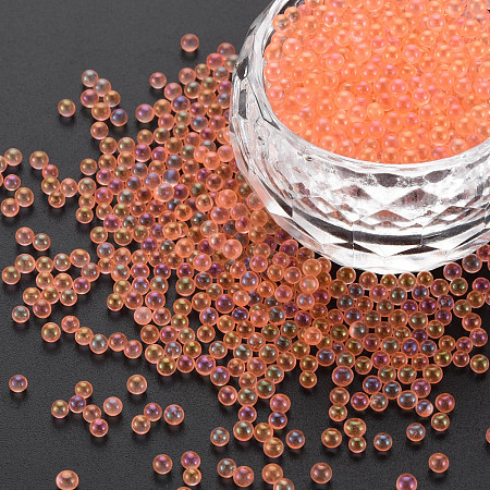 DIY Nail Art Decoration Mini Glass Beads MRMJ-N028-001A-B18-1