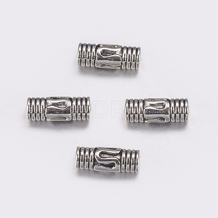 Tibetan Style Alloy Beads X-TIBEB-1009-AS-LF-1