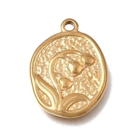 304 Stainless Steel Pendants STAS-K322-26D-G-1