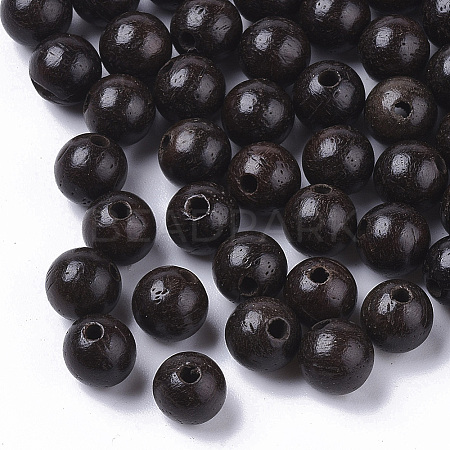 Natural Wood Beads X-WOOD-S666-6mm-02-1