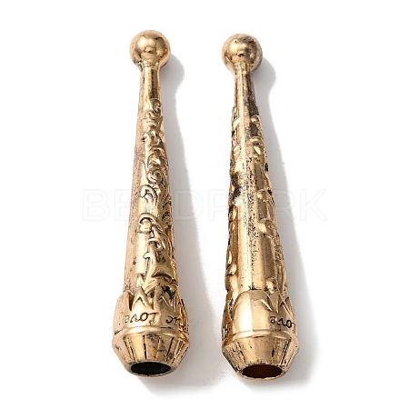 Alloy Cord Ends FIND-WH0110-363B-1