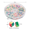 98~105Pcs 7 Colors Handmade Polymer Clay Beads CLAY-YW0001-49-3
