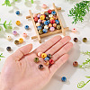 60Pcs Wood Beads WOOD-TA0002-79C-6