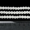 Baking Paint Imitation Jade Glass Round Bead Strands X-DGLA-Q021-6mm-01-4