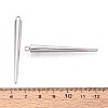 304 Stainless Steel Pendants STAS-T075-22D-P-3