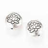 Tibetan Style Alloy Beads TIBEB-Q067-08AS-RS-1