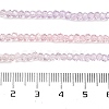 Transparent Painted Glass Beads Strands DGLA-A034-T1mm-A05-3