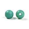 Opaque Solid Color Glass Beads X1-GLAA-N007-6mm-A01-2