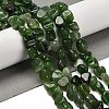 Dyed Natural White Jade Beads Strands G-P497-01E-49-2