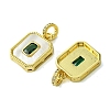 Eco-Friendly Brass Pendants KK-A204-20G-2