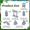 7Pcs 6 Styles Resin & PVC Statues DJEW-NB0001-55-2