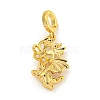 Long-Lasting Plated Brass Pendant Bails KK-O008-02B-G-1