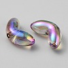 Transparent UV Plating Acrylic Beads LS-TACR-TAC0001-09A-03-2
