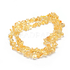 Natural Citrine Beads Strands X-G-P332-51-3