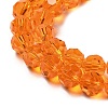 Transparent Glass Beads EGLA-A035-T8mm-D05-4