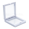 Square Transparent PE Thin Film Suspension Jewelry Display Box CON-D009-01A-05-3