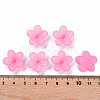 Frosted Acrylic Bead Caps MACR-S371-08A-704-4