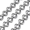 304 Stainless Steel Teardrop Link Chains CHS-B006-02P-1