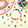 560Pcs 16 Colors Opaque Acrylic Beads SACR-PA0001-01-5