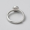 925 Sterling Silver Adjustable Ring Components DIY-WH0888-141P-01-2