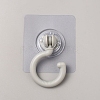 Rotatable Self Adhesive Plastic Hook Hangers AJEW-WH20004-06-1