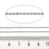 Rack Plating Brass Cable Chains CHC-M001-02S-3