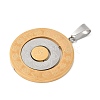 304 Stainless Steel Pendant STAS-U040-07GP-2