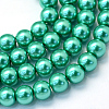 Baking Painted Glass Pearl Bead Strands HY-Q003-3mm-29-1