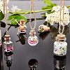 Glass Jar Glass Bottles Bead Containers AJEW-CA0001-05-5