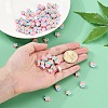100Pcs 2 Styles Handmade Polymer Clay Beads CLAY-YW0001-97-5