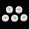 Handmade Polymer Clay Beads CLAY-N008-039M-1