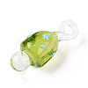 Handmade Lampwork Pendants LAMP-T021-23E-2