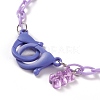 Personalized ABS Plastic Cable Chain Necklaces NJEW-JN03220-04-2