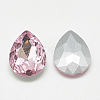 Pointed Back Glass Rhinestone Cabochons RGLA-T081-18x25mm-10-2