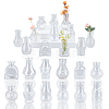 24Pcs 12 Styles Mini Glass Vase AJEW-HY0003-03-1