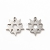 Non-Tarnish 304 Stainless Steel Pendants STAS-M089-29P-1