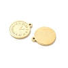 304 Stainless Steel Charms KK-D503-09G-2