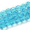 Transparent Glass Beads EGLA-A035-T6mm-D08-1