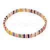 Bohemian Glass Seed Beaded Stretch Bracelets JM4508-56-1