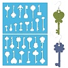 Acrylic Earring Handwork Template DIY-WH0359-086-1