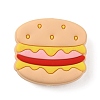 Hamburger Food Grade Eco-Friendly Silicone Beads SIL-WH0012-034A-1