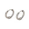 Tarnish Resistant 304 Stainless Steel Hoop Earrings EJEW-P177-P-20-1
