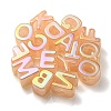 Opaque Rainbow Iridescent Acrylic Beads OACR-P010-23E-1