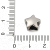 304 Stainless Steel European Beads STAS-G350-08P-3