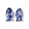 Natural Blue Spot Jasper Pendants X-G-N342-106F-1