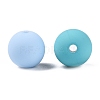 Rubberized Style Imitated Silicone Acrylic Beads MACR-T048-01C-12-2